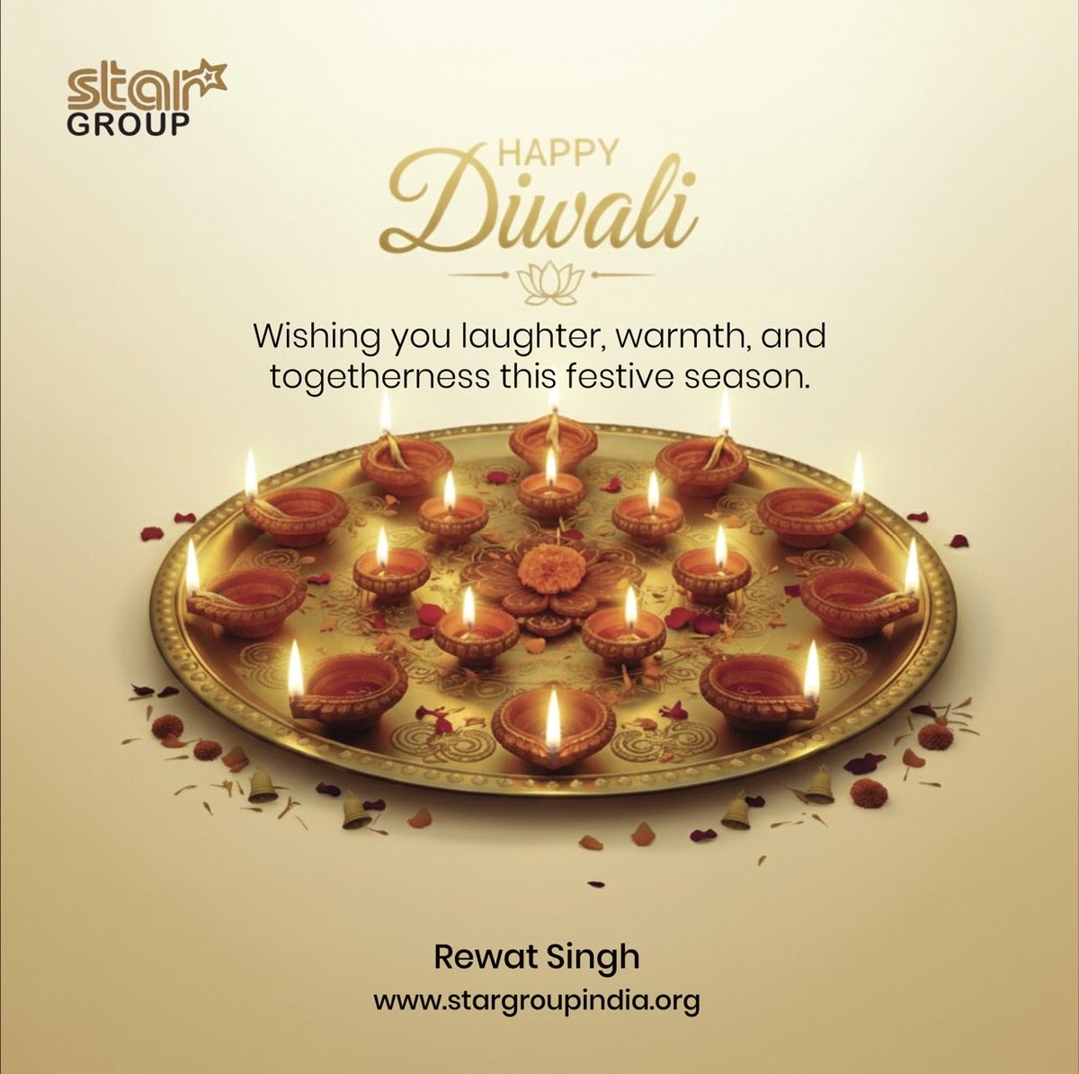 rewat_singh's tweet photo. Wishing All, A Happy &amp; Prosperous Diwali! ✨

Rewat Singh https://t.co/7HwMiunhVk