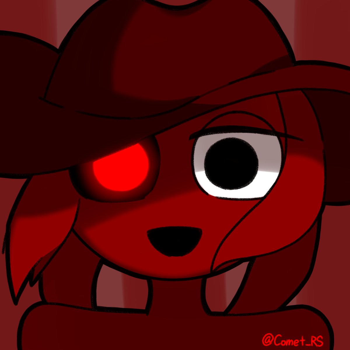 スプランキーケチャップ🍅
タナーさん🔫
#イラスト
#スプランキー #sprunki 
#SprunkiFanart