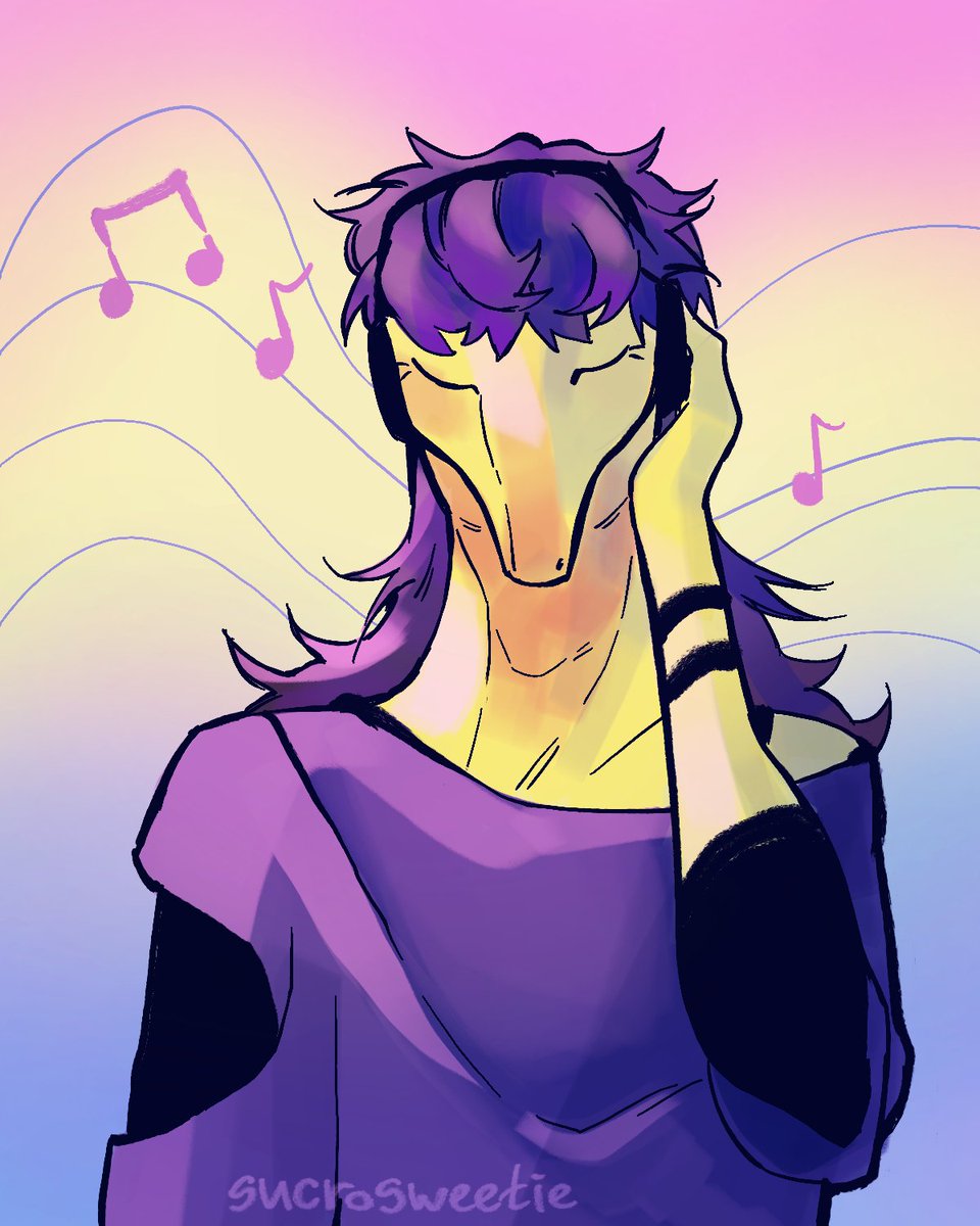 Random lizards 🦎 

(if you want a lizard from me, I take requests! can draw you someone even by emoji combo :3)

#ocart #art #digitalart #anthro #lizard