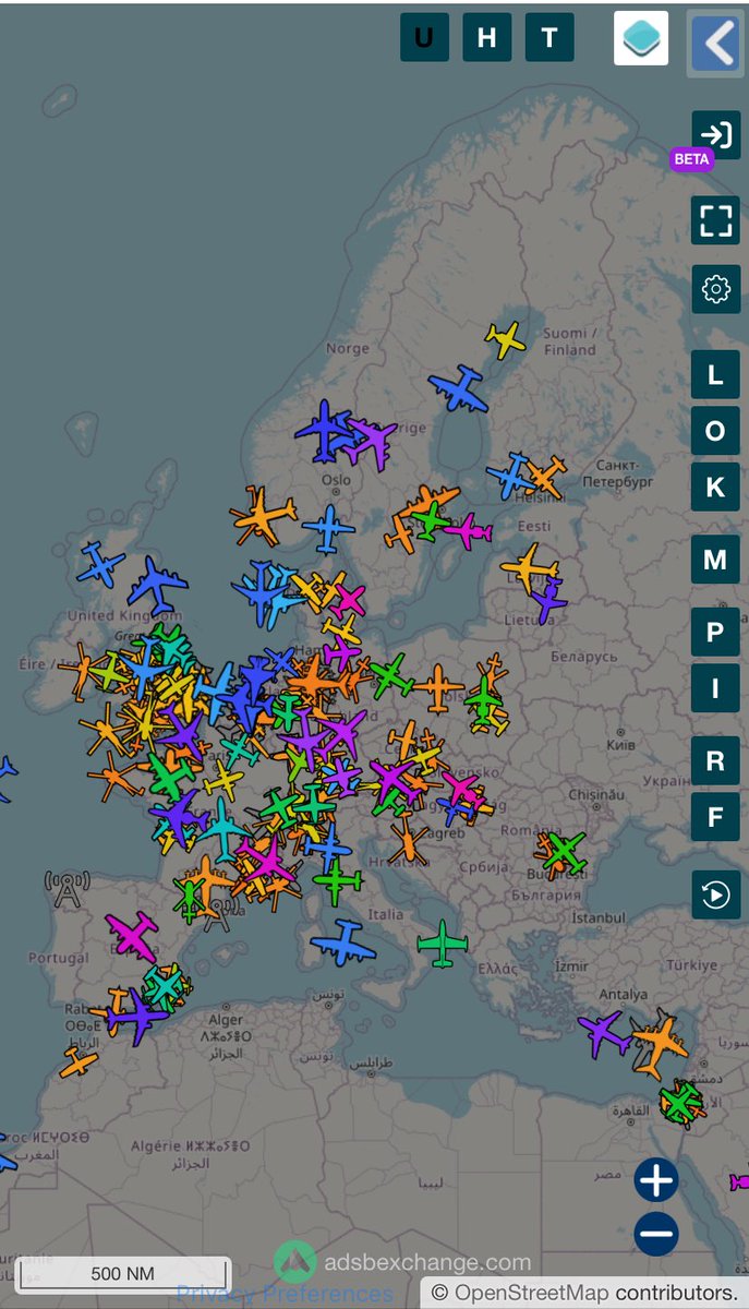 CoffeReport's tweet image. Jesus Christ, there is a lot of NATO planes airborne today 🤓