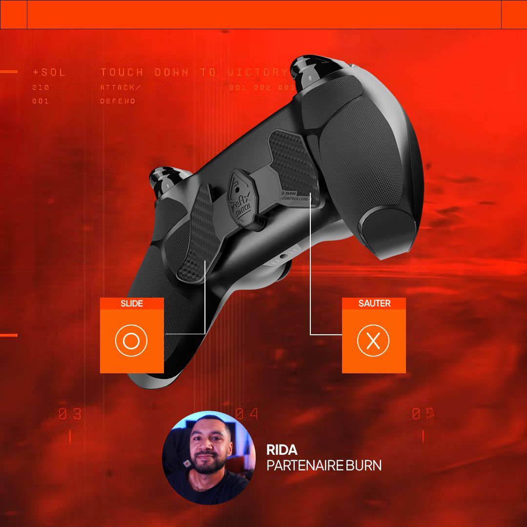 BurnControllers's tweet image. Envie de dominer Battlefield 6 ?
On te montre comment notre partenaire @BigNeo_ a configuré sa Burn ⚡