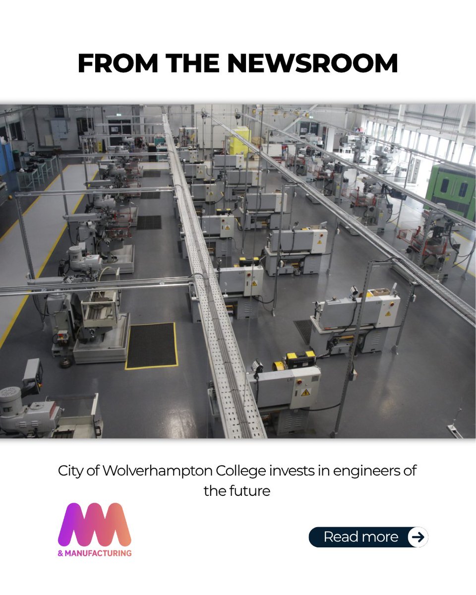 ukmfg_news's tweet image. Next-gen machinists in the making.
City of Wolverhampton College invests in new XYZ Machine Tools to train the engineers powering the future of UK manufacturing.

🔗 machineryandmanufacturing.com/city-of-wolver…

#UKMFG #EngineeringFuture #MachineryAndManufacturing #XYZMachineTools #ManufacturingNews