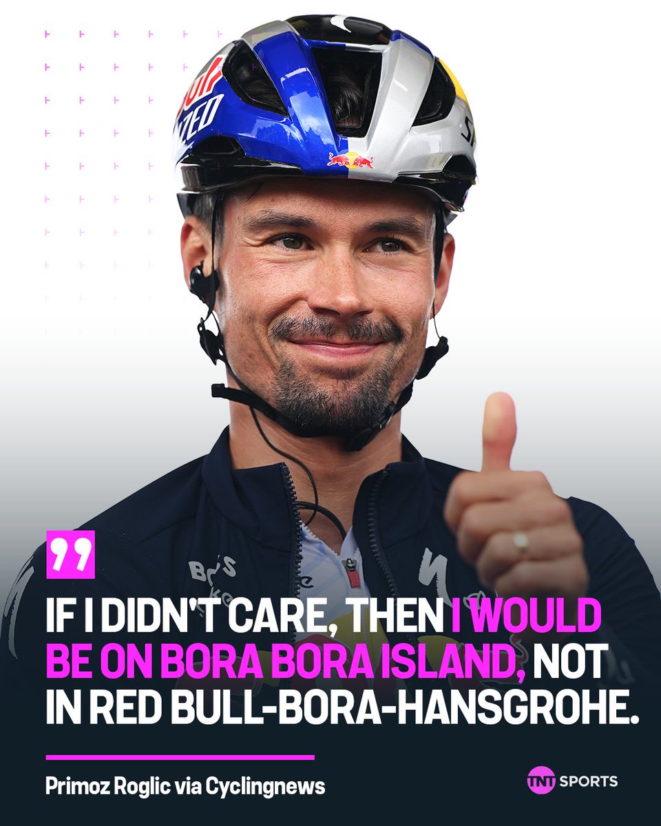 Primoz Roglic responds to his critics in a way only he can do 🏝️😂