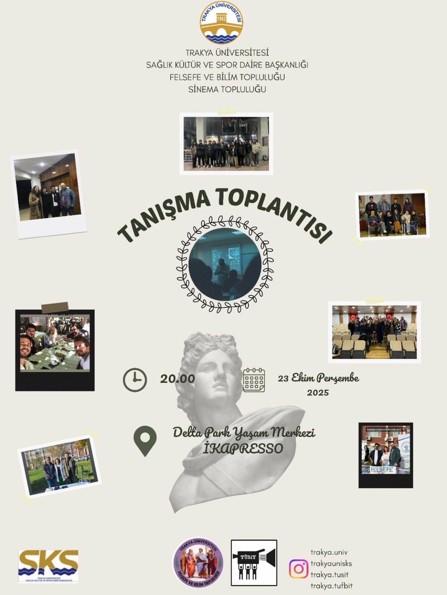 23 Ekim Perşembe 20’de Delta Yaşam Merkezi İkapresso’da olacağız. Bekleriz. <a href="/tufbit/">TÜFBİT</a>