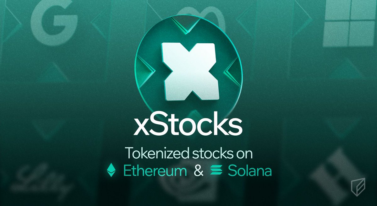 Trade stocks with crypto. No banks, no brokers, no BS 📈 Cake Wallet v5.5  brings xStocks—giving you access to tokenized versions of Google, Amazon,  Nvidia, and other blue-chip stocks. Buy them with