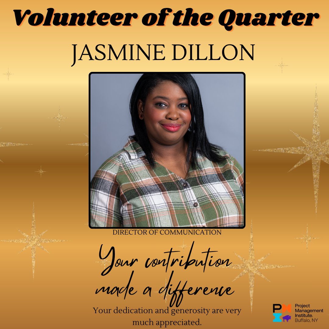 🌟 Volunteer of the Quarter – Q3 🌟

👏 Congratulations, Jasmine—this recognition is so well deserved!

#VolunteerSpotlight #Leadership #Teamwork #Gratitude #CommunicationsExcellence #ThankYouJasmine