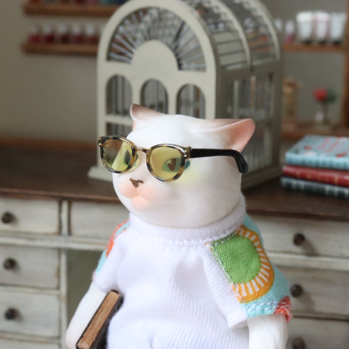 necoca様オリジナルキャストドール おこちゃん＋ひつじの着ぐるみ服, image size:1200x1200