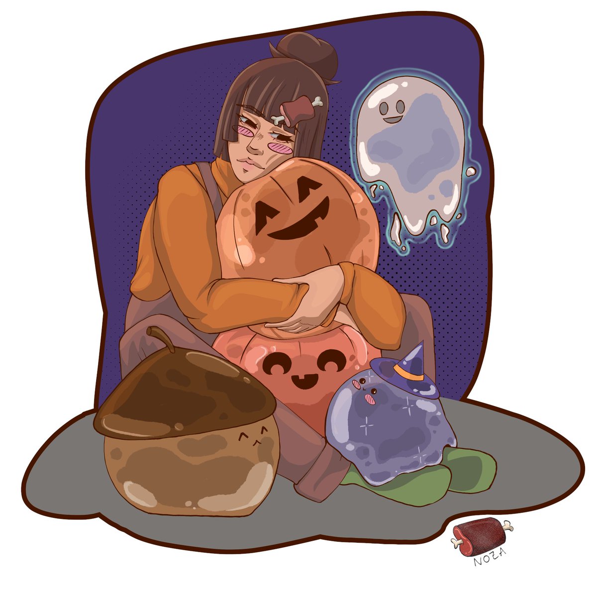 Luna 🍙 & Noza 🍖, die Schnibbler. tweet media