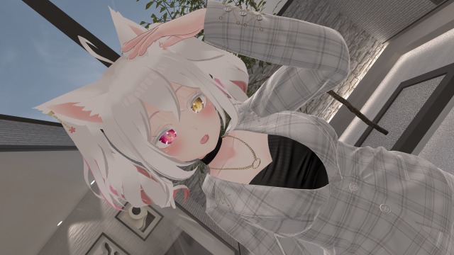 ただいまなのだ！
今日も一日おつはづき(*´▽｀*) 
お仕事の人も、おやすみの人も
一日頑張ってはなまるー🌸

なんか急に寒すぎない…？
ゆっくり寒くなってくれないと
身体がついてイケないのだよぉぉ💦
#VRChat