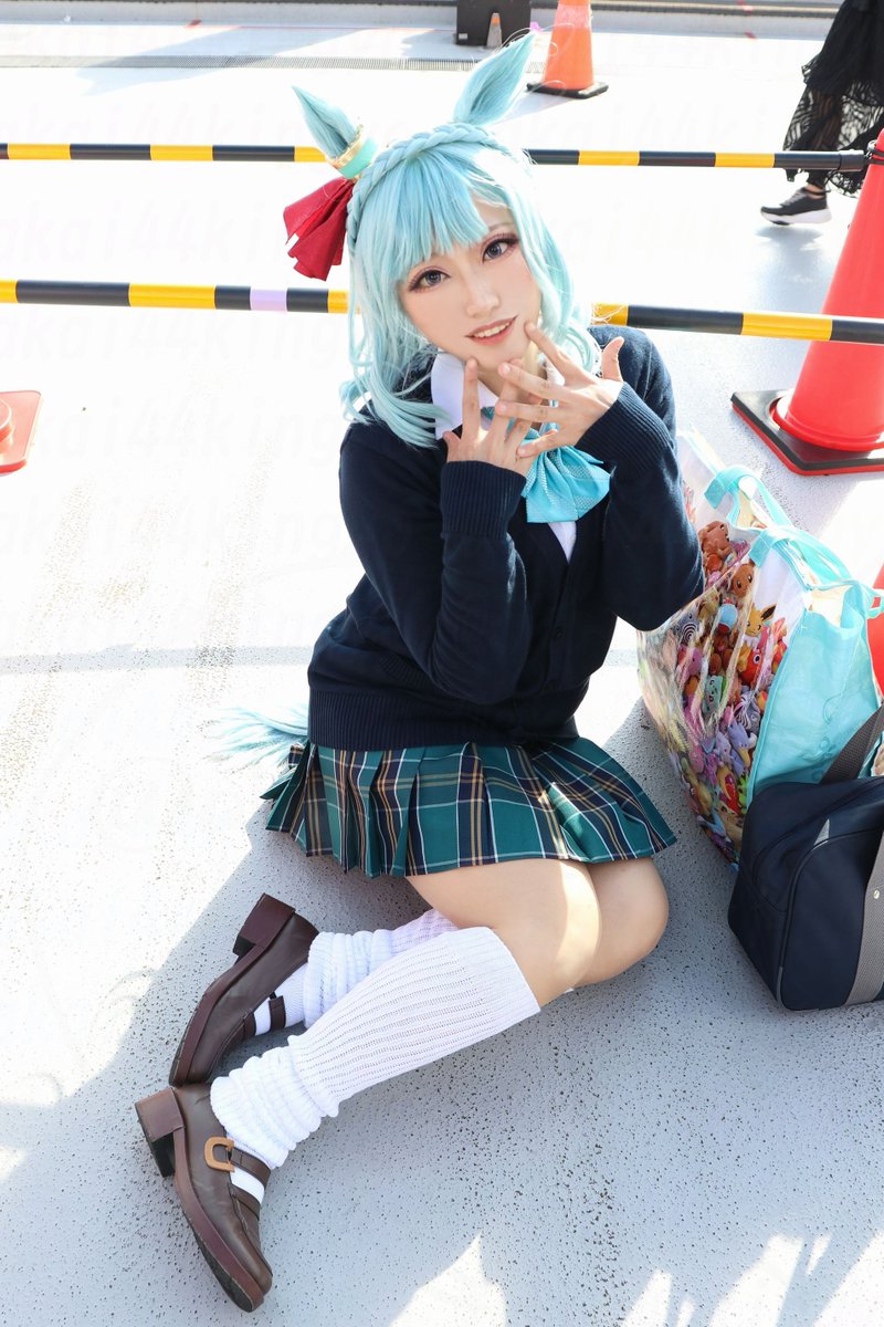 akai44kingyo's tweet image. コスプレ**Cosplay**
ウマ娘 メジロアルダン
エンタメくじ ギャル風衣装
Umamusume Mejiro Ardan
photo📷✨ U・R・Aさん @U_MSTM
ギャル、楽しいですね。
似合っていますか?トレーナーさん