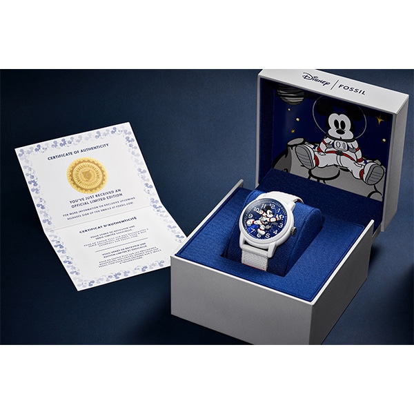 オンラインストア通信】🚀✨《Fossil》フォッシル Astronaut MICKEY