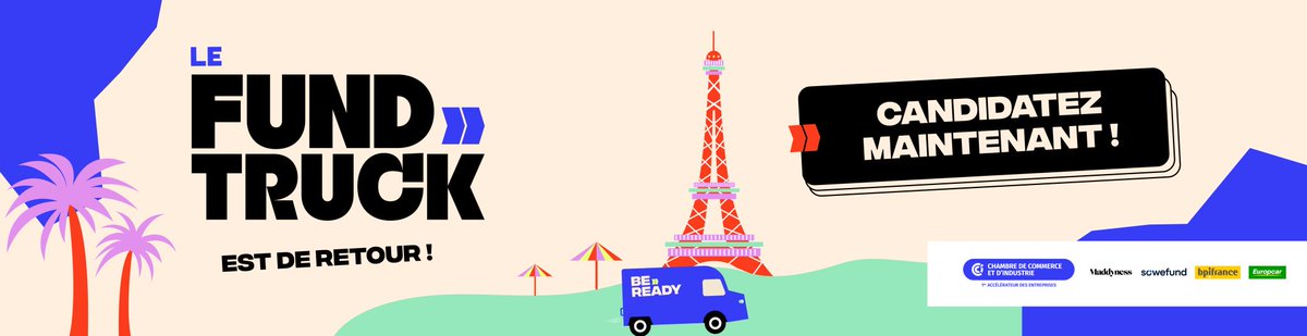 SophiaAntip0lis's tweet image. Le Fundtruck de Maddyness revient sur la Côte d’Azur !🚚
Escale à l’Azur Arena d’Antibes le 6 nov. (10h30–12h00) pendant le #TalentInTech de la @CciNca
Candidatures jusqu’au 26 oct. fundtruck.com/candidater
#SophiaAntipolis #Entrepreneuriat #Startup