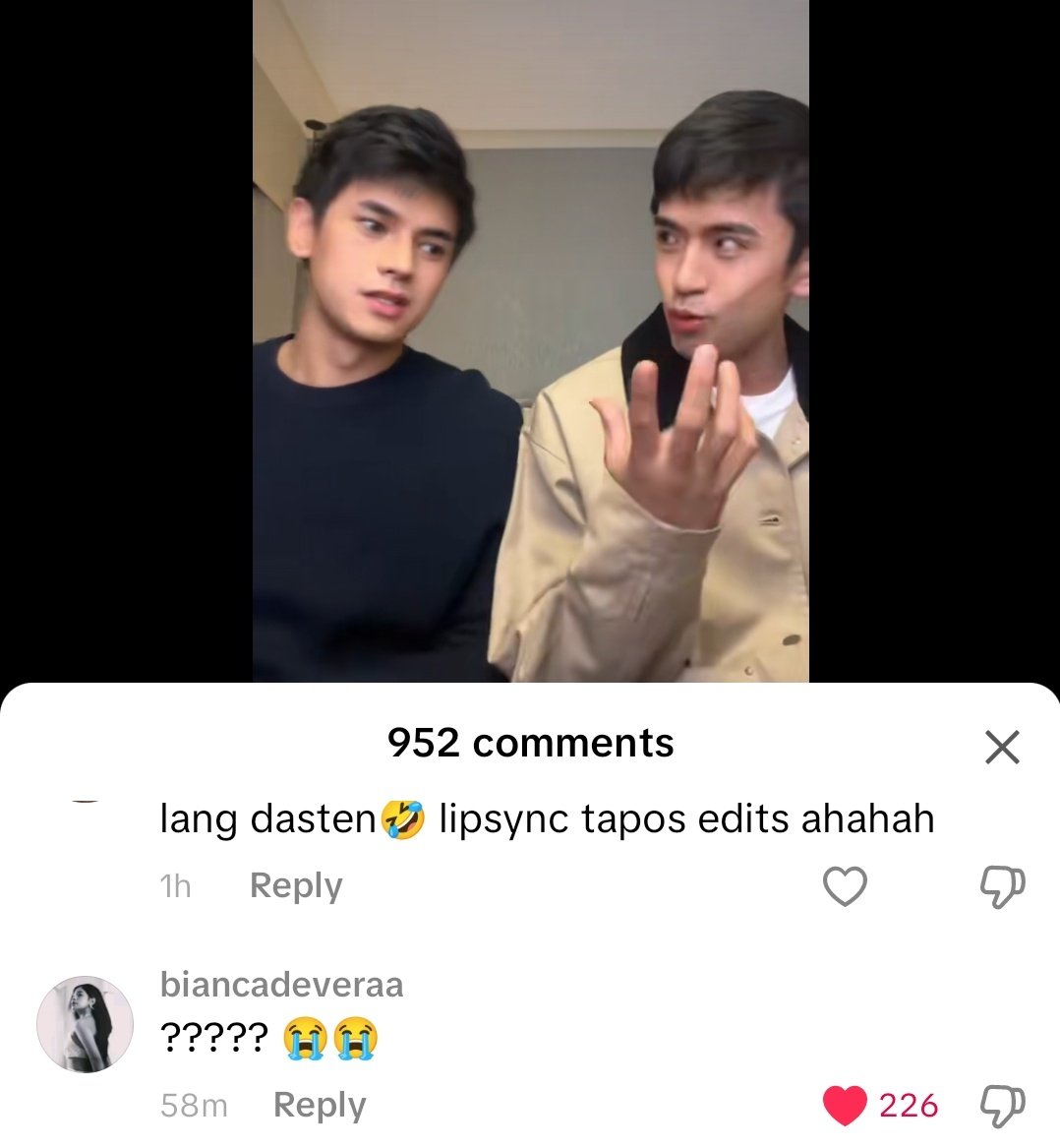 Popost ko sana to kanina na namiss ko sila mag comment sa isa't isa sa tiktok

DUSTBIAxLILY MV ON MYX