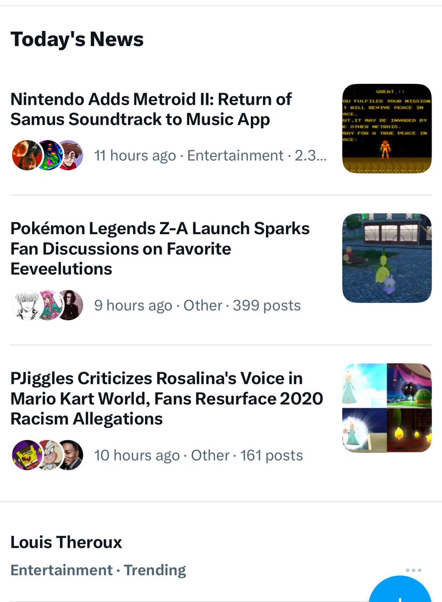 I’m realising “Today’s News” is a very malleable term on this site, surely SOME other shit must be going on lmao 🤣