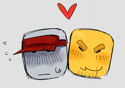 bo_mp3's tweet image. noncanon funs #badthingsroblox #roblox #robloxart #fanart #doodle