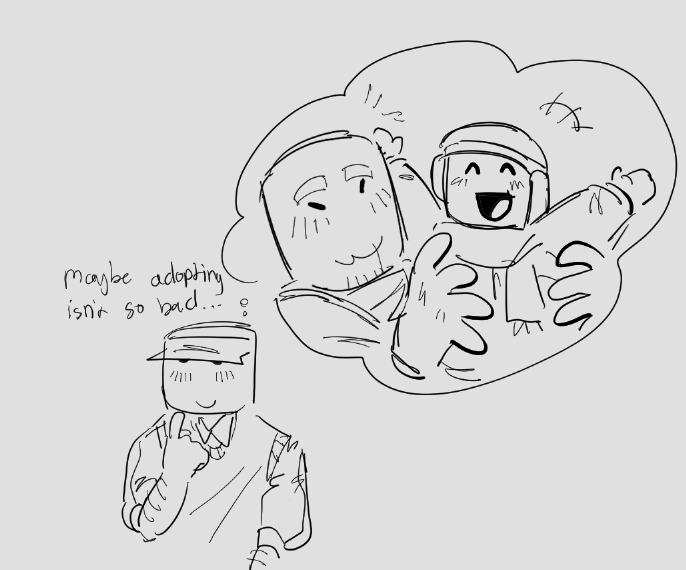 bo_mp3's tweet image. noncanon funs #badthingsroblox #roblox #robloxart #fanart #doodle