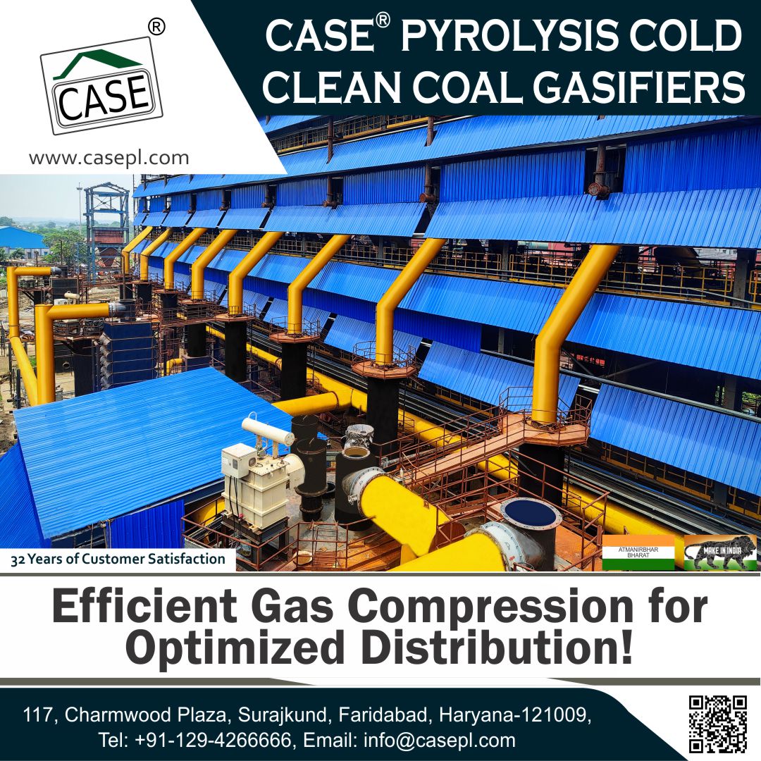 CASEIndia's tweet image. CASE designs compressors specifically for the Cold Coal Gasifier to handle gas pressurization based on distance, burner combustion needs, and line losses.
#GasCompression #FuelDistribution #ColdGasTechnology #CASEGroup
casepl.com/coldcoalgasifi…