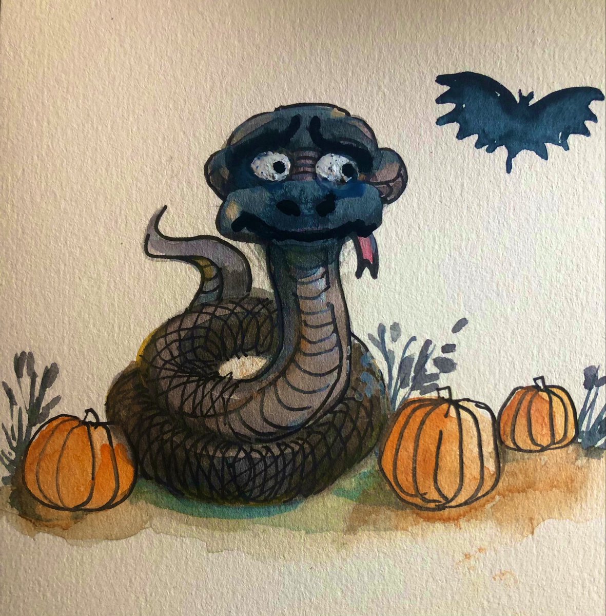 Scared snake 🐍 🫣