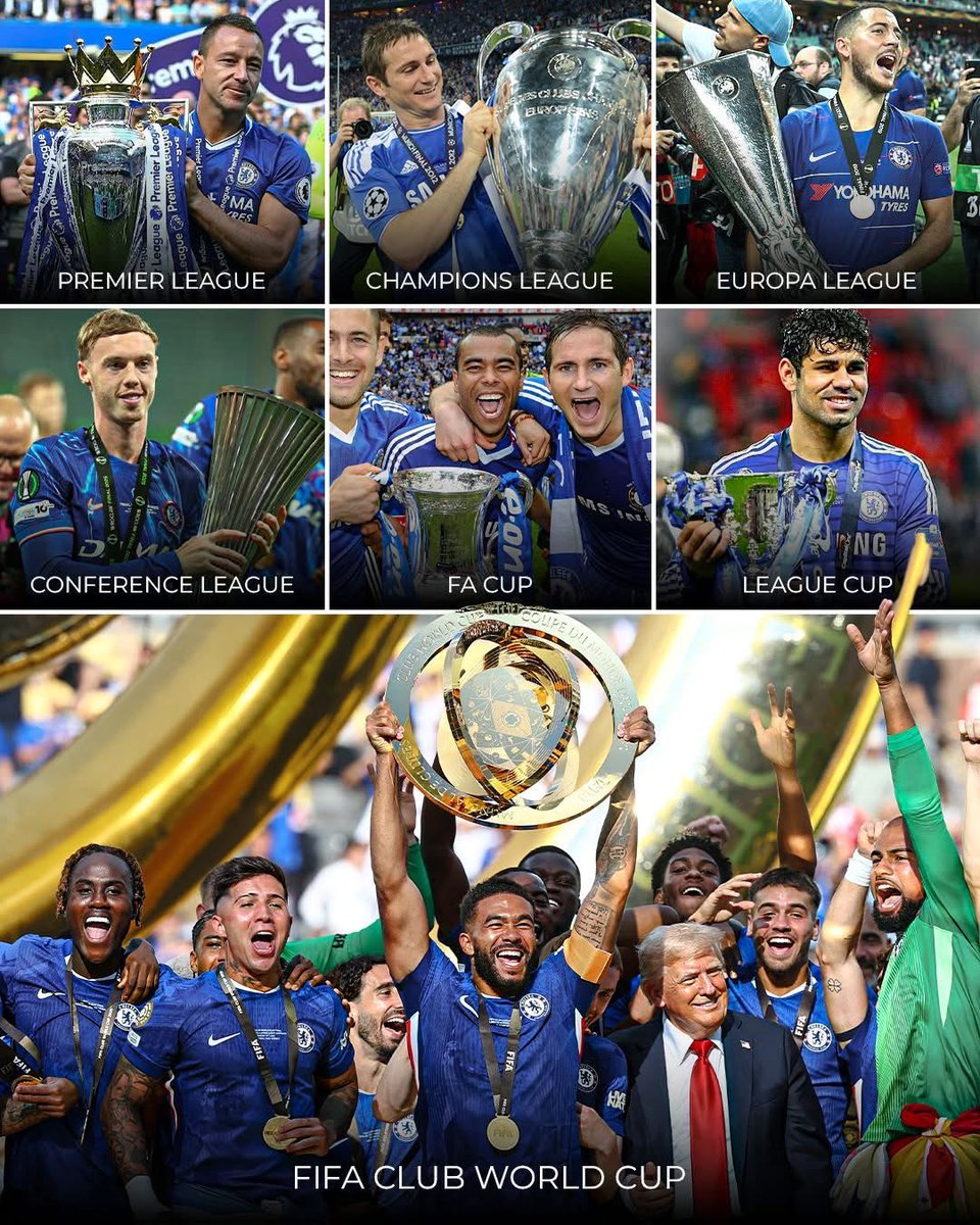 👑 1️⃣0️⃣0️⃣ days since Chelsea were crowned FIFA Club World Champions and became the only club in footballing history to have ‘won it all’.