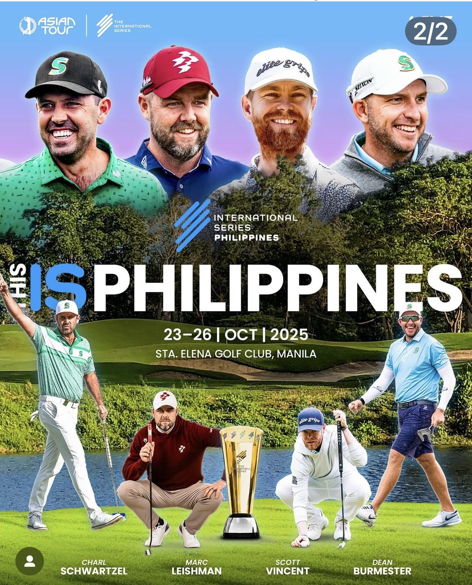 Another benefit of LIV’s existence - look how staked this <a href="/asiantourgolf/">Asian Tour</a> event is. You don’t think these players will help grow the game in the Philippines? The future of golf is staring us in the face, but some are too blind to see it.