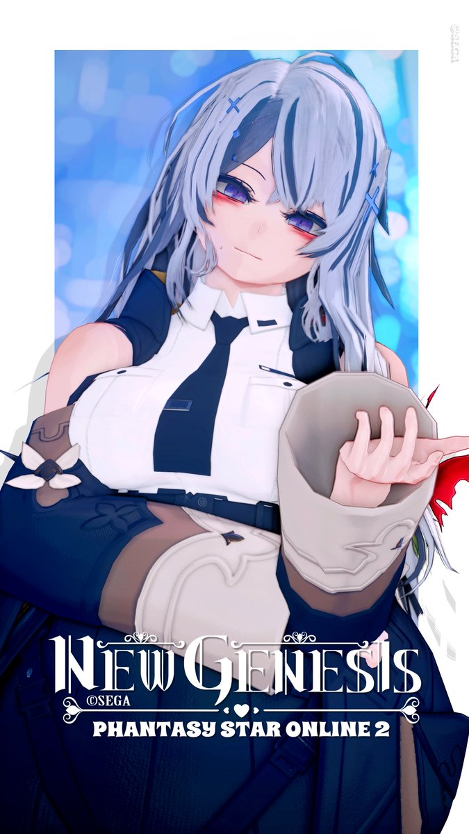 #PSO2NGS_S︎S #メンテの日なのでSS貼る #ma7ロゴ

お姉さん顔むずかしい