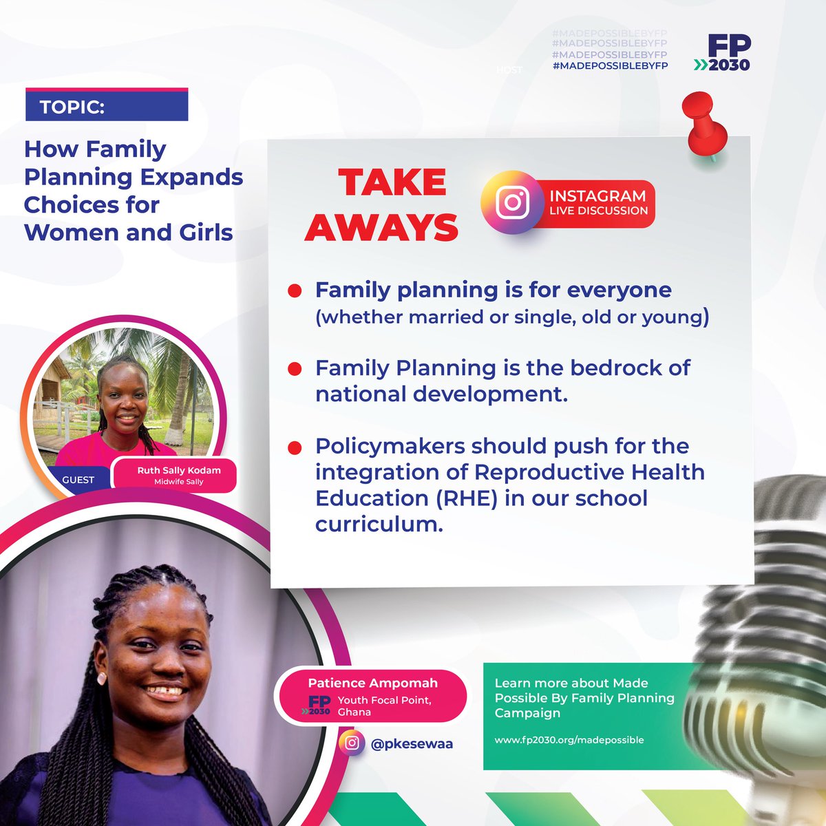 pkesewaa's tweet photo. Did you miss our Instagram live session? 

No worries, we put together some key takeaways on the flier below. 

Also you can watch the live session via link: https://t.co/C8ru6KvAYe

#MadePossibleByFP #SRHR4All https://t.co/cBzxzC5JPn