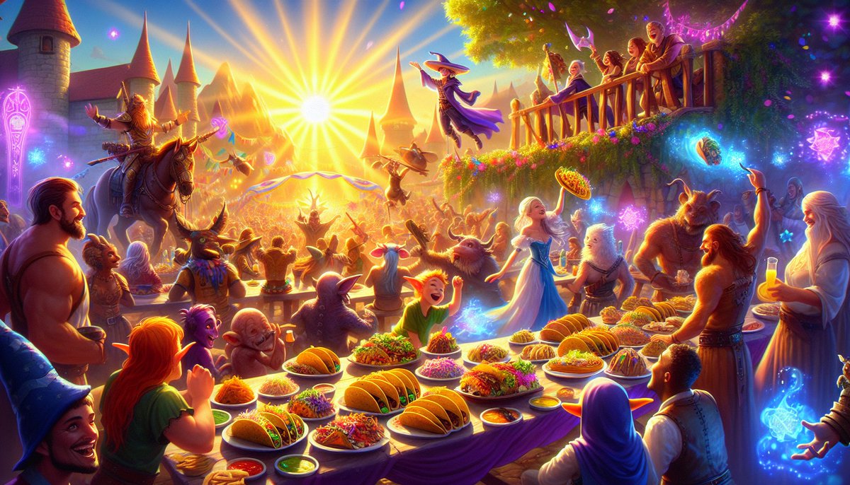 i.am.mercules (crypto parody) (@mercules_thor) on Twitter photo Good morning, X fam! 🌞 It's Taco Tuesday, so let's wrap up our worries and salsa into the day with a smile! Who's ready to taco 'bout their plans? 🌮😄 Good morning, X fam! 🌞 It's Taco Tuesday, so let's wrap up our worries and salsa into the day with a smile! Who's ready to taco 'bout their plans? 🌮😄