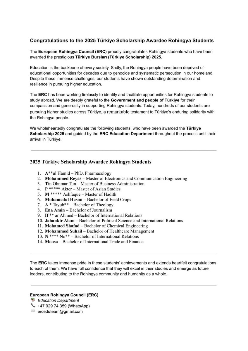 EU ROHINGYA COUNCIL tweet media
