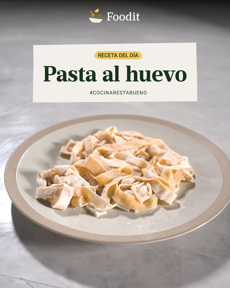 FOODIT_AR's tweet photo. ¿Antojo de algo delicioso y casero? 🍝 Nuestra Pasta al Huevo de Foodit es la respuesta. Simple, nutritiva y con ese toque artesanal que tanto te gusta. ¡Prepara esta joya italiana en tu cocina! https://t.co/PkIhYvksSn