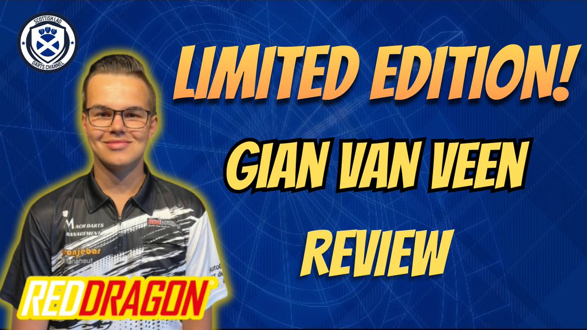 🚨 My latest review is out NOW! 🚨
The latest limited edition drop from <a href="/reddragondarts/">Red Dragon Darts</a> with the <a href="/GVV180/">Gian van Veen</a> (Gian Van Veen) and what a stunning set of arrows. Check out my review in full for my opinions on the Darts
Reposts appreciated as always
🔗 youtu.be/vzD91k6IsuA?si… 🔗