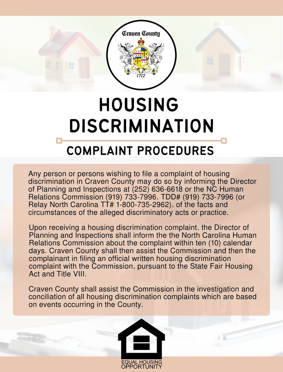Have you faced housing discrimination?

See how to file a complaint with the County below ⬇️