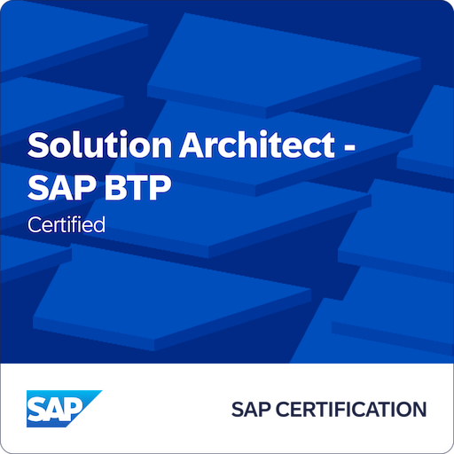 shinya_k_777's tweet image. SAP Certified Professional - Solution Architect - SAP BTP
無事合格