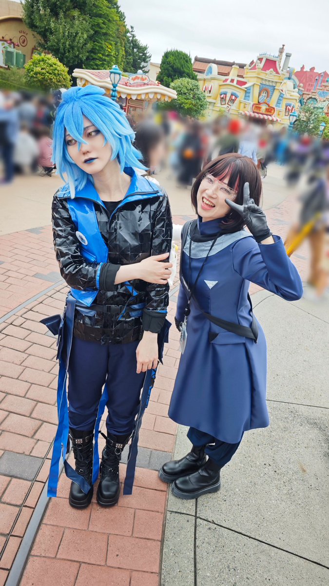 タイトル「母とインパする事になった件について」

母さん(ﾍﾙﾑ無し):<a href="/kathyb19161135/">kathy(きゃしー)🐈‍⬛❤️</a> 
#Dハロ仮装2025
#Dハロツイステ