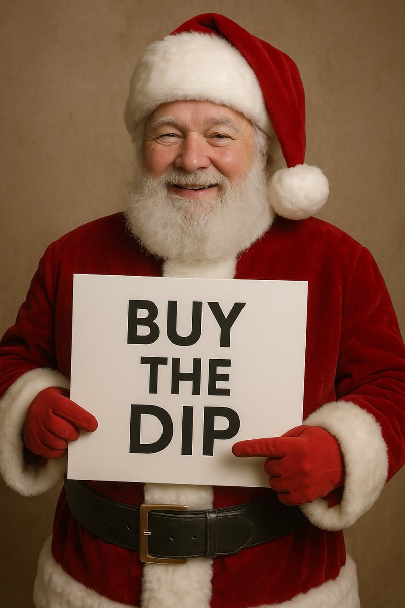 GM everyone!

$SANTA is asking you to buy the dip!

What coins are we buying?

#ad DYOR
