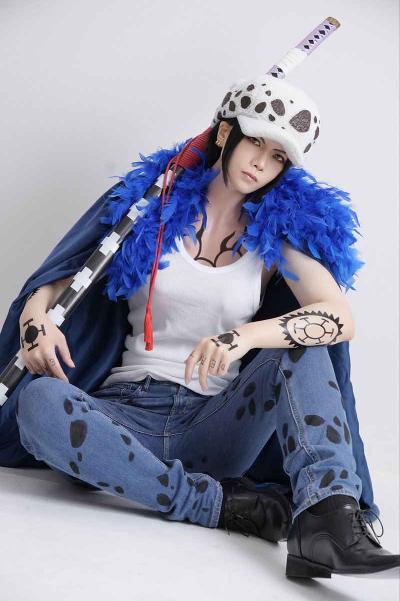 ONEPIECE コスプレ  
トラファルガー・ロー

ブロマイドにした🥗🐯ちゃん🙌