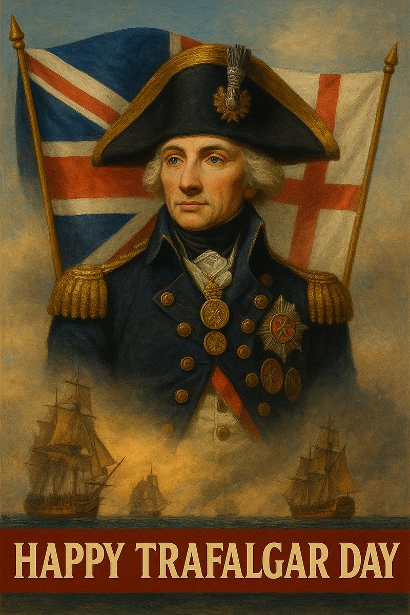 Happy Trafalgar Day! 

Nelson’s final order still stands: “England expects that every man will do his duty.”