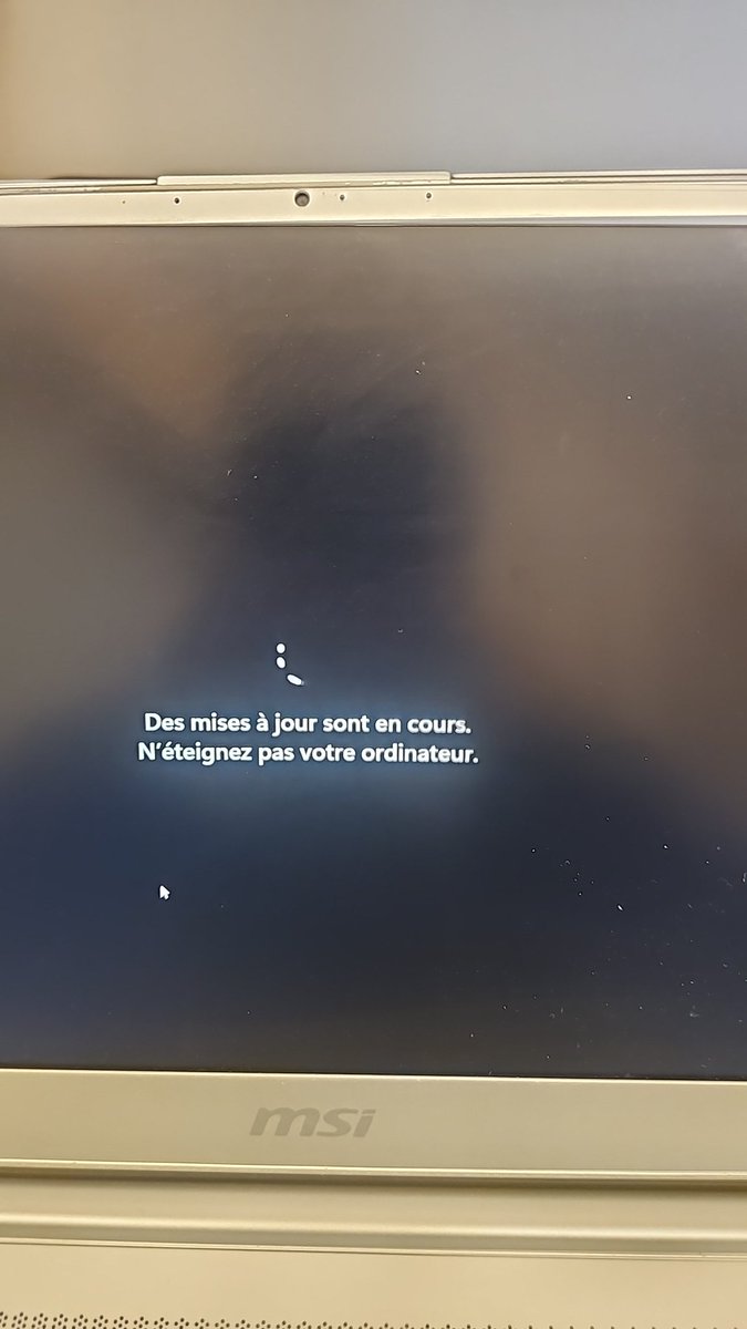 Je déteste Windows putain ça fait déjà 5 minutes que j'attends sur un i7 8ème GEN. Je voulais juste redémarrer vite fait pour un logiciel et je me retrouve bloqué comme une merde.