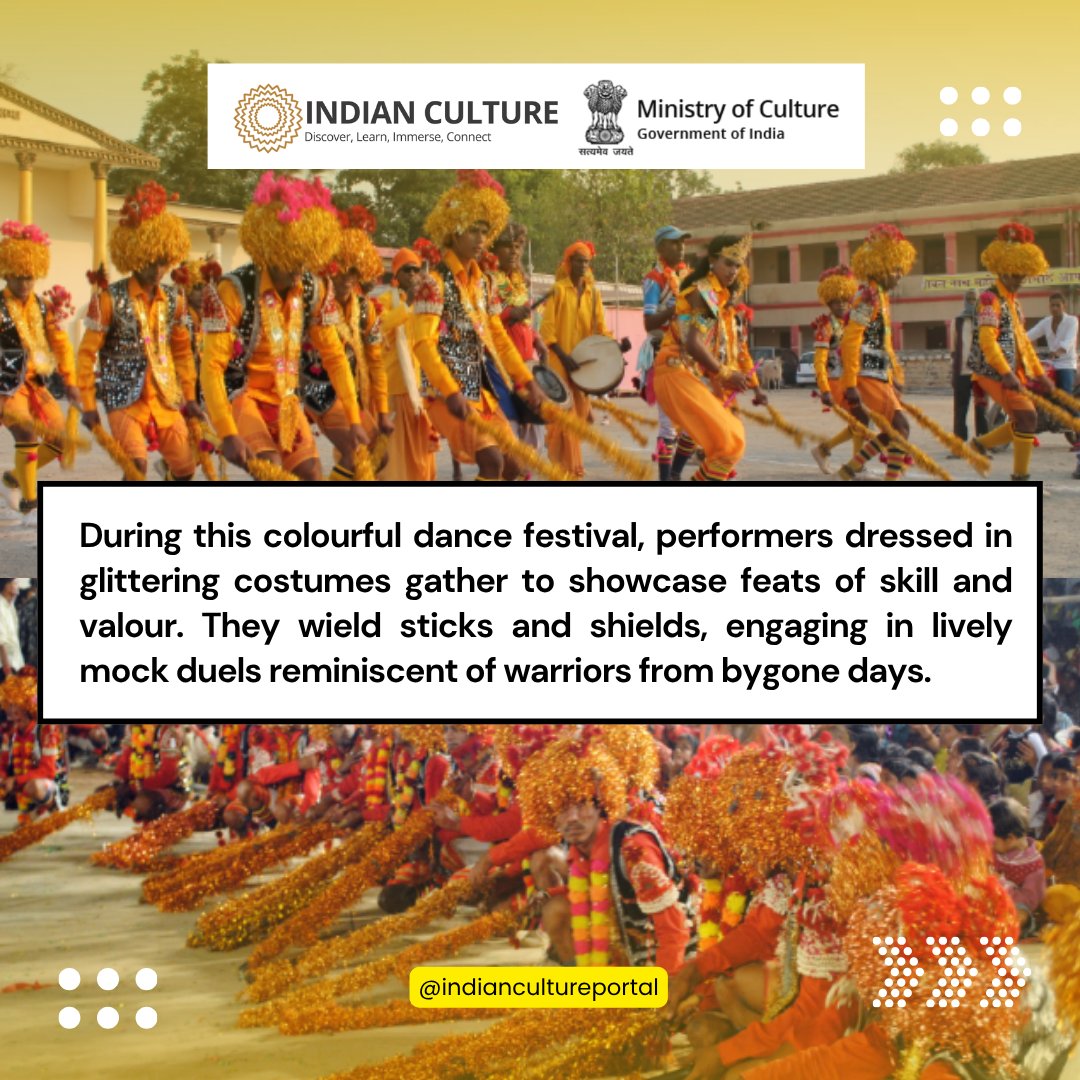 _IndianCulture's tweet photo. #RawatNachMahotsav is celebrated by the #Yadavas or #Rawats of #Chhattisgarh to commemorate #LordKrishna's #victory over #KingKans with great #merriment To know more visit https://t.co/XrVstMj4Ud
Follow @_IndianCulture for more such #facts about #India everyday on your #feed https://t.co/HAzUJ5lGpC