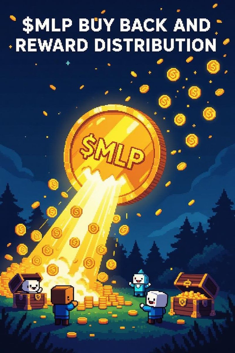 MLPProtocol's tweet image. Today is the first daily $MLP buyback and distribution to stakers in @AbstractChain.
Half will get compounded back into the LP's, for a sustainable and continuous growth 📈