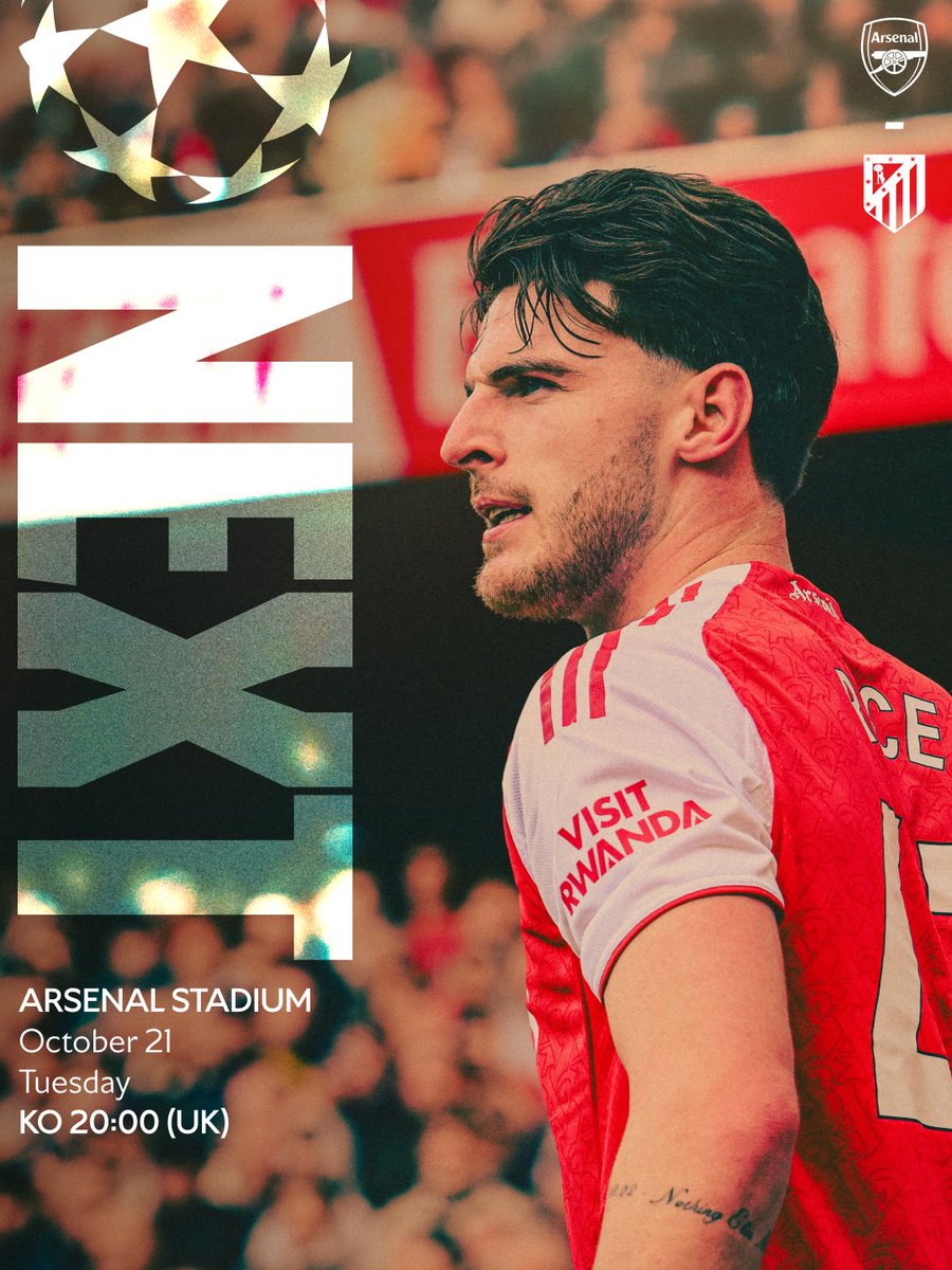 Gooner4romOrua's tweet image. 🔴 MATCHDAY PREDICTION ⚪️ 

🆚️ Atlético Madrid
🕗 8pm (UK)
🏆 Champions League
🏟 Emirates Stadium
💰 ₦2,500 for 4!
⚽️ Drop your final score prediction below 👇

Like, repost, predict &amp;amp; follow for the draw!  

P.S. No tagging me in replies—keeps it fair! 🫡 
#Arsenal #UCL