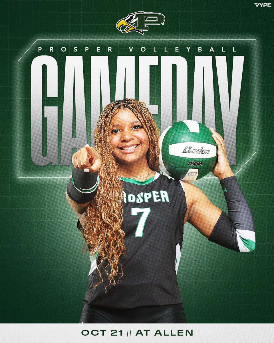 prospervb's tweet image. It’s GAMEDAY 🦅💚
📍 Allen High School
🕡 Freshman A/JV: 5:30PM & Freshman B/ Varsity: 6:30 PM
#FaithintheFight #PVB #DeepWaters #PHS