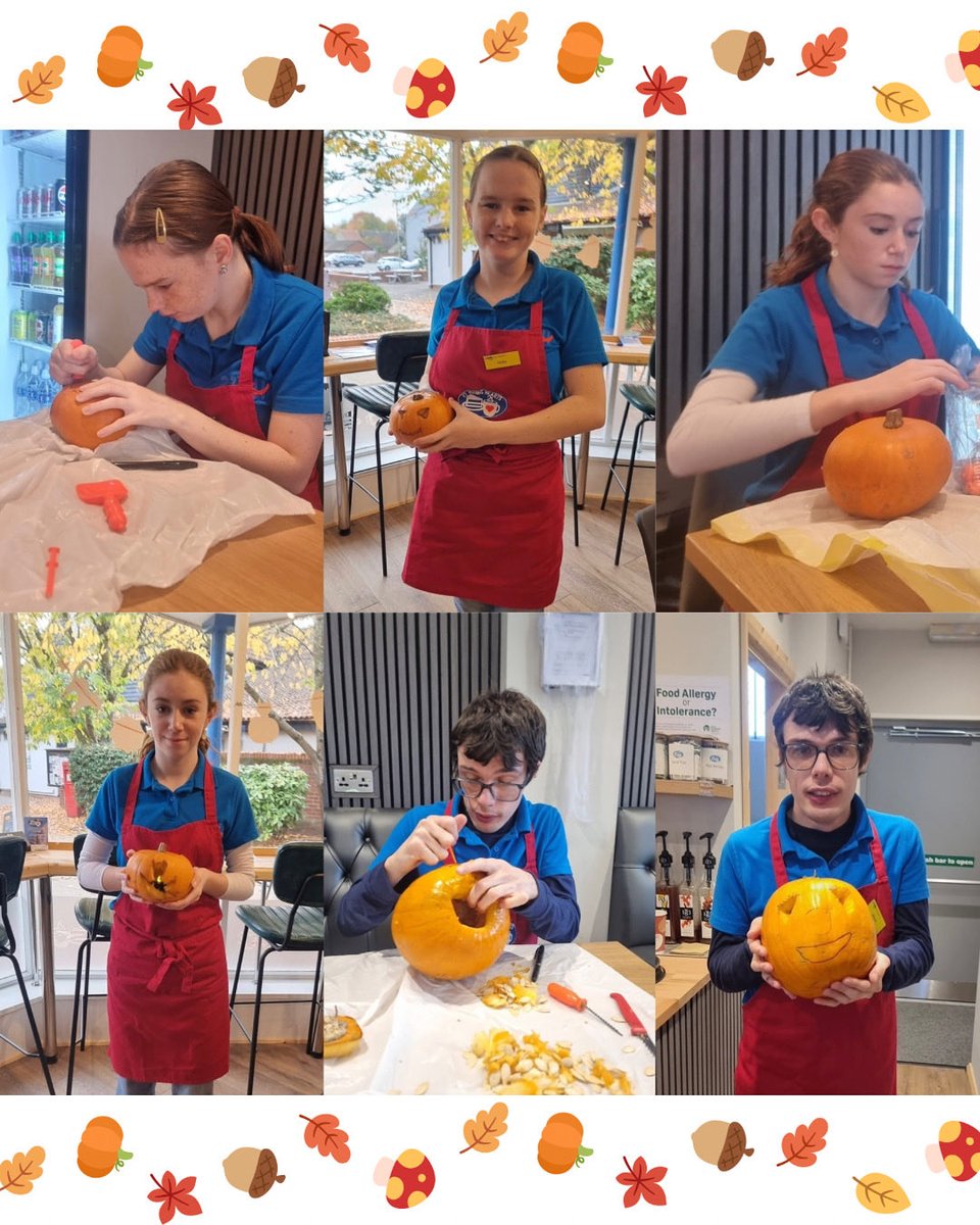 🧡 We like to have a break from the hard work sometimes at 21YH- so we are having a pumpkin carving competition! 🎃 

Each trainee is having a go, and we will have a vote at the weekend! The winner will receive a £20 voucher! 

Here are the first 3 in action! 

#pumpkincarving