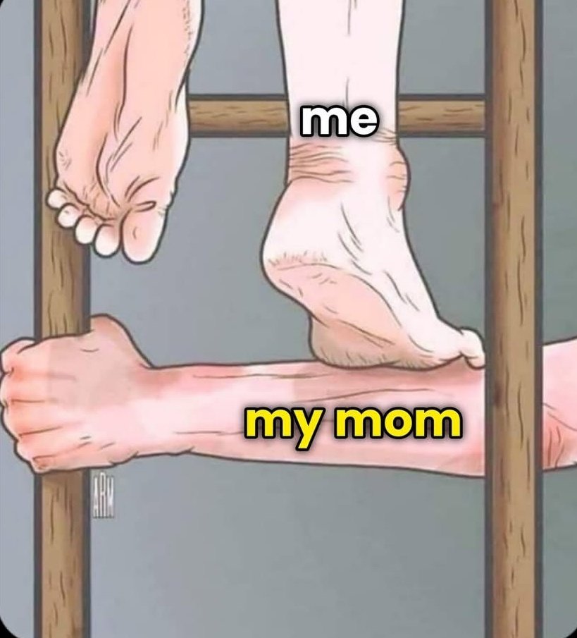 code_loop_'s tweet image. Mom 🥺