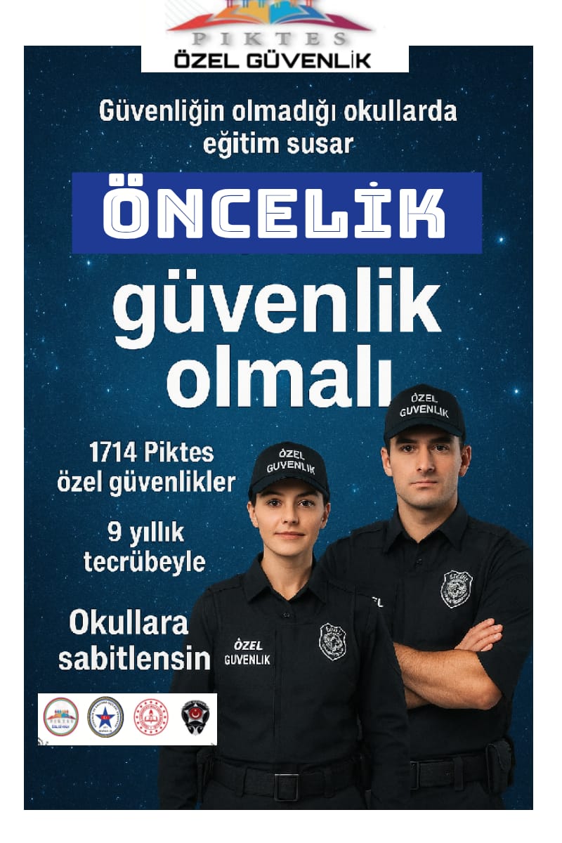 #piktes#
<a href="/Akparti/">AK Parti</a> <a href="/CelileErenOKTEN/">Celile Eren ÖKTEN</a> <a href="/cengizmete/">Cengiz Mete</a> <a href="/FevziKARATAS/">Fevzi KARATAŞ</a> <a href="/Guvenlik_is/">Güvenlik-İş Sendikası</a> <a href="/omercagirici/">Ömer Çağırıcı</a> <a href="/RTErdogan/">Recep Tayyip Erdoğan</a> <a href="/piktes_taseron/">PiKTES ÖZEL GÜVENLİK</a> <a href="/mebhbogm/">MEB Hayat Boyu Öğrenme Genel Müdürlüğü</a> <a href="/tcbestepe/">T.C. Cumhurbaşkanlığı</a> <a href="/tcmeb/">Millî Eğitim Bakanlığı</a> <a href="/Yusuftekin/">Yusuf Tekin</a> <a href="/dbdevletbahceli/">Devlet Bahçeli</a> <a href="/alemdareyup/">Eyüp Alemdar</a> <a href="/csgbakanligi/">T.C. Çalışma ve Sosyal Güvenlik Bakanlığı</a> <a href="/chnkvnc/">Cihan KIVANÇ</a> <a href="/fahrettinaltun/">Fahrettin Altun</a>