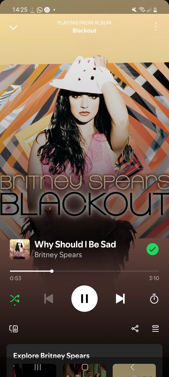 Emilio2OO4's tweet image. Happy "Why should i be sad" day
๐ชฉ๐ถ