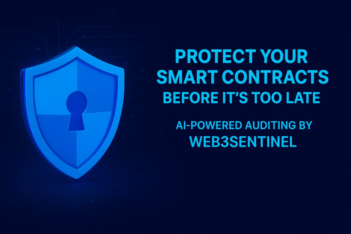 web3_sentinel's tweet image. Did you know?

Over $2.8B was lost to smart contract exploits in 2024 alone.

Web3Sentinel, we’re building an AI-powered auditing system to detect vulnerabilities before hackers do.

Your code deserves better.
Your users deserve safety.

🚀 #Web3Security #SmartContracts #CyberSec