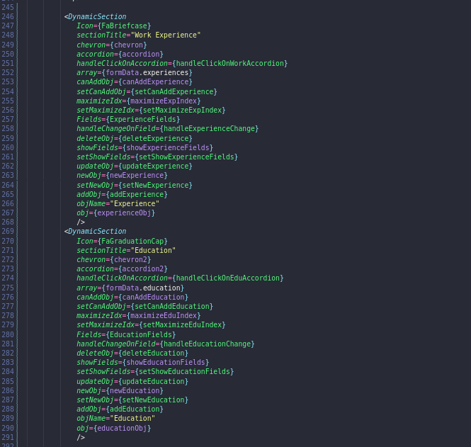 aqeell_sheikh's tweet image. Is this the right use of reusable #React  Components?