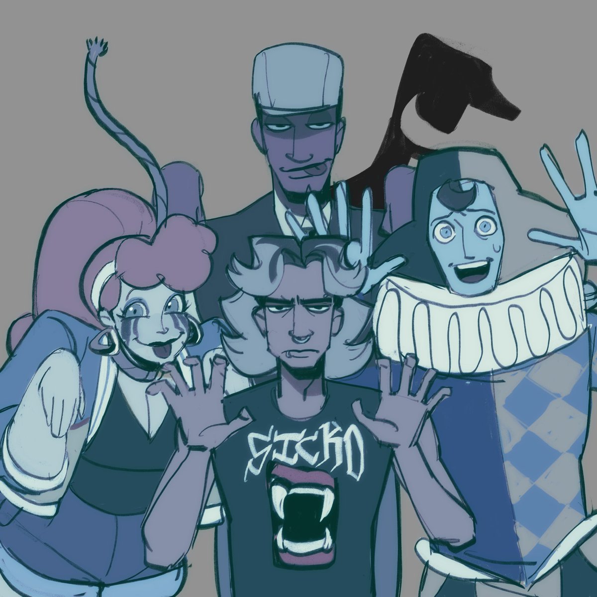 Hi!, I finally make a post about commission sorry this is not so well made 🥲 so here are the price 80$ for full body and 45$ half body (head to hip) and 25 $ head shots (head to shoulder) add character +7$ hope that doesn’t confusing I only received PayPal 🙏