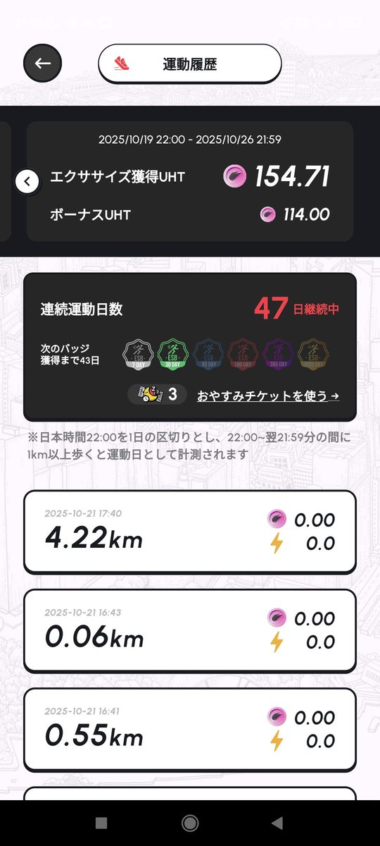 S級パワー炸裂！
初のレジェンダリーMAP引いて今週は2日目で154.71UHT。

今週はS級残留楽勝だね(^o^)

#HEAL3