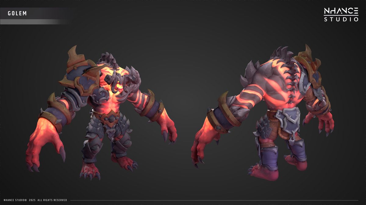 AlexNhance's tweet image. Golem model for our studio

 #Stylized #GameDev #Zbrush